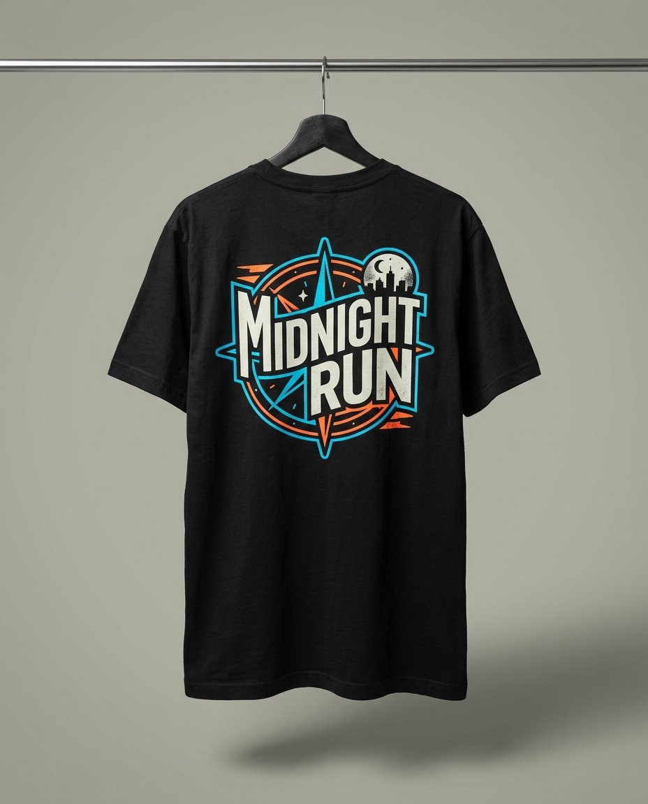 Midnight Run back-print tee