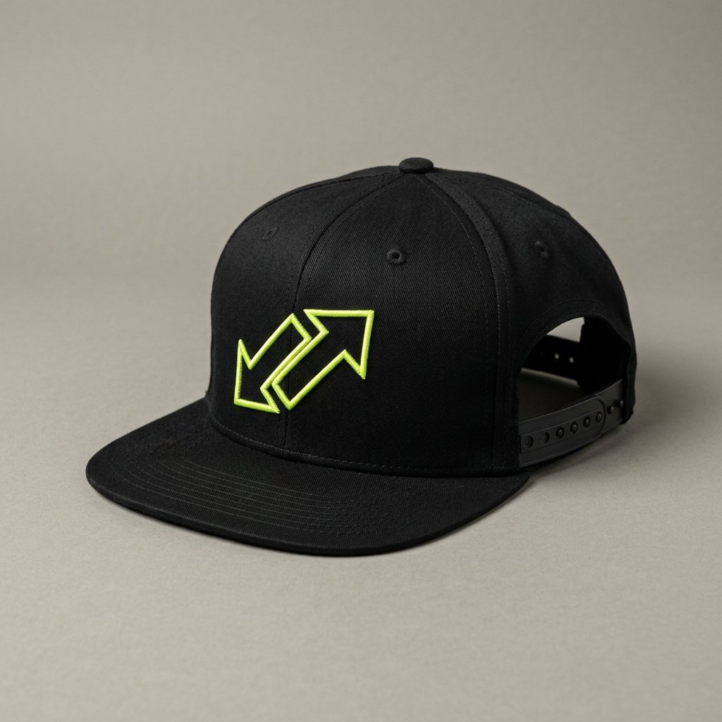 Outline Logo flat peak
